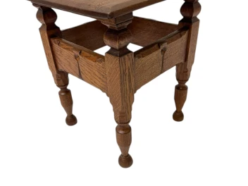 Aesthetic Movement Side Table by C. Fischer Amsterdam, 1900s.